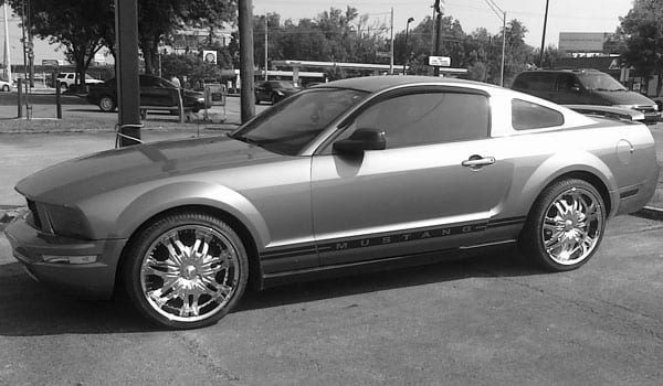 Window Tinting Ford Mustang